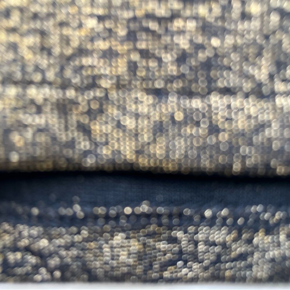 Dkny Metallic Gold Keyhole Top M New - Picture 9 of 11